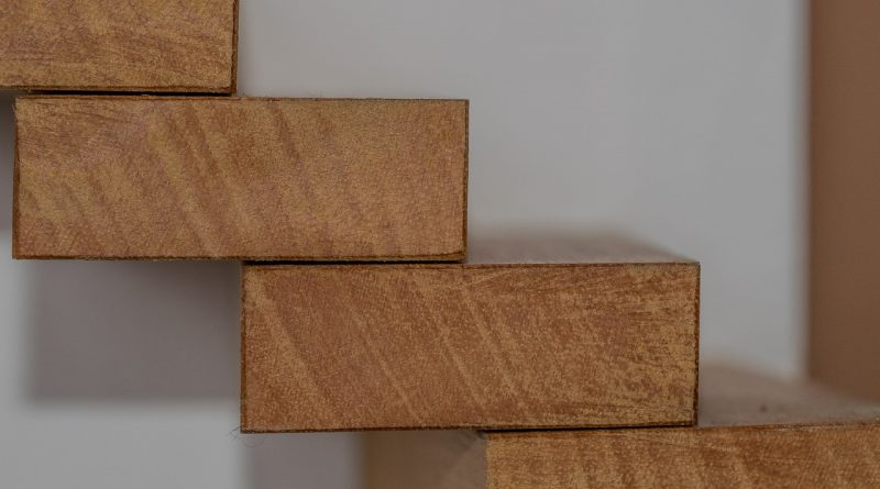 Holztreppe